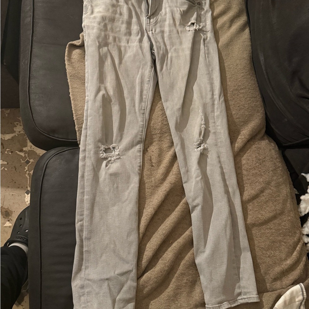 Express Gray Slim Men Jeans